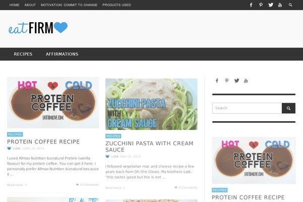 PRESSO theme site design template sample