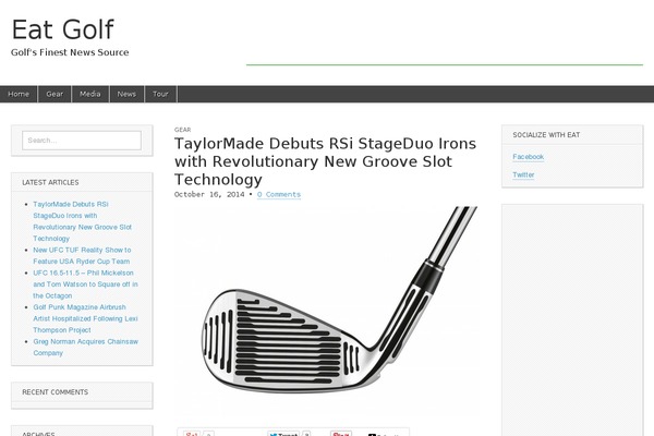 Magazine Basic theme site design template sample