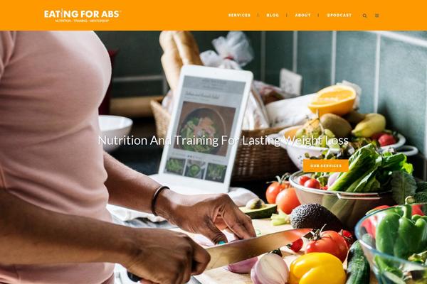 Stockholm Child theme site design template sample