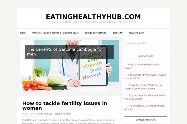 Site using Genesis Responsive Slider plugin