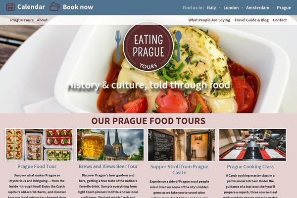 Colorful-blog theme site design template sample