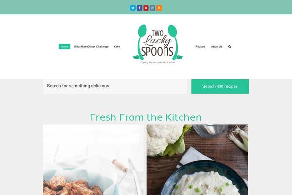 Total theme site design template sample