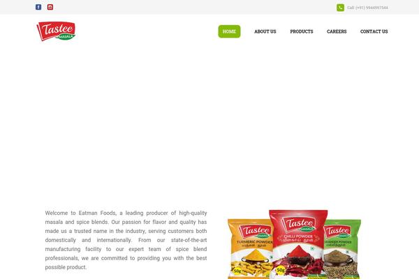 Site using Visucom-smart-sections plugin