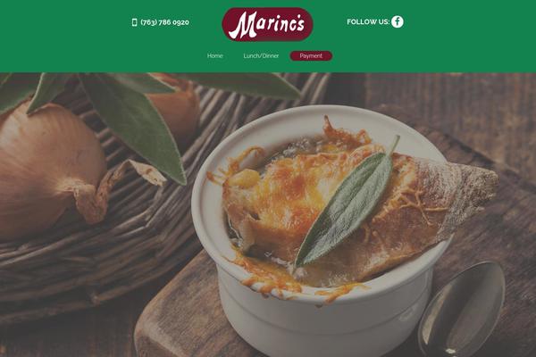 eatmarinos.com site used Marincs