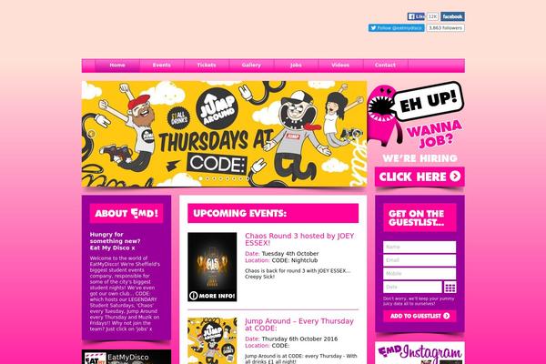 eatmydisco.com site used Emd