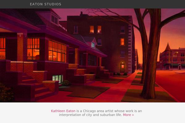 Hardy theme site design template sample