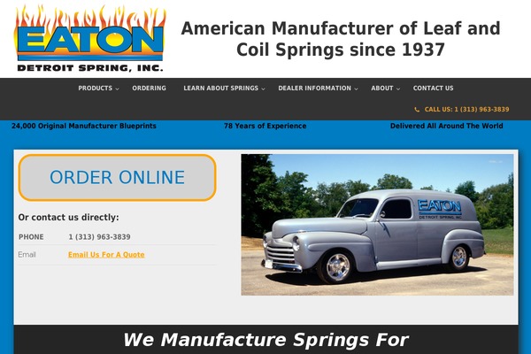eatonsprings.com site used Spring-steel