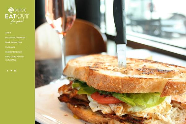 eatoutforgood.com site used Superba