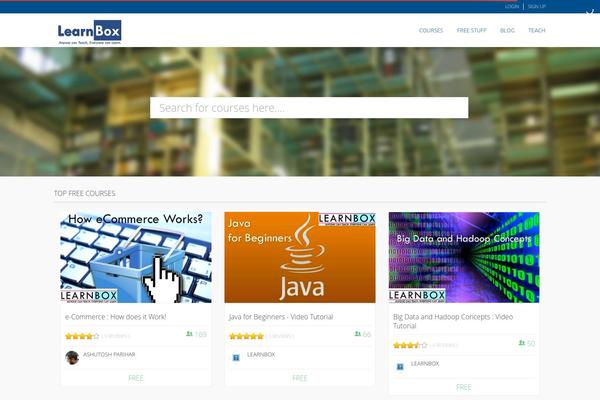 WPLMS theme site design template sample