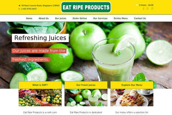 Espresso theme site design template sample
