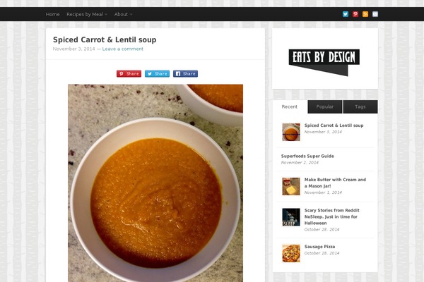 Standard theme site design template sample