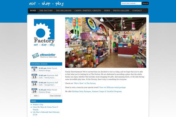 Streamline theme site design template sample