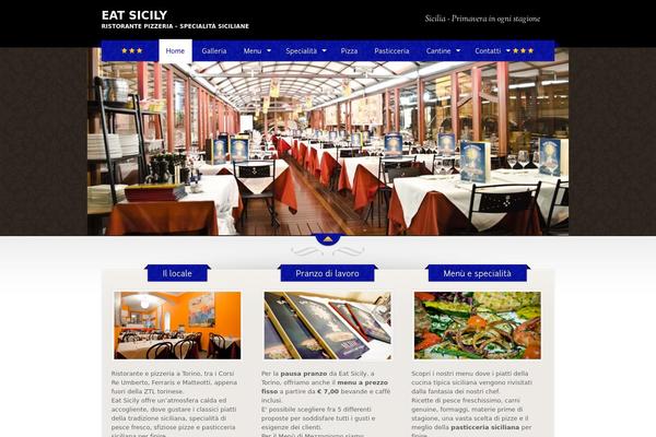 eatsicily.biz site used The Restaurant