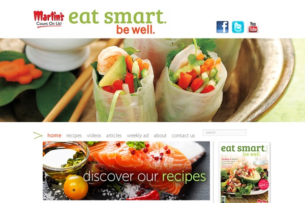 eatsmartbewell.com site used Martins
