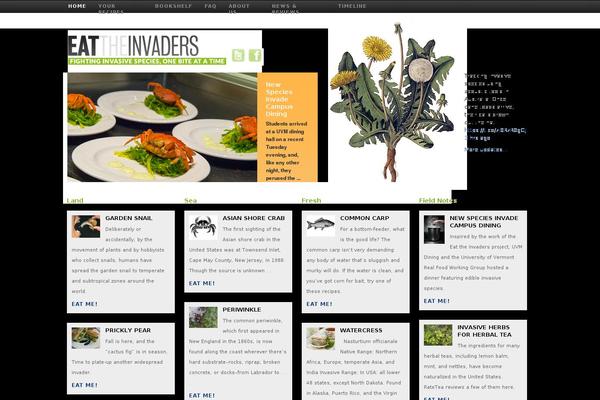 Thesis 1.7 theme site design template sample