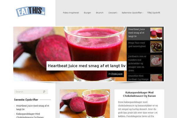 CookingPress theme site design template sample