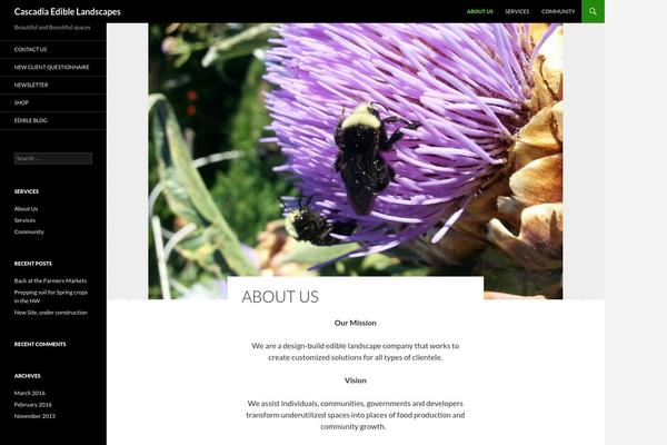 Edin theme site design template sample