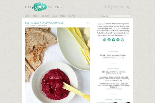 Site using Customized Recent Comments plugin
