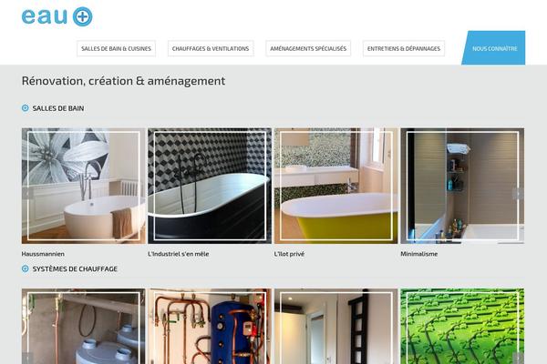 Site using Tree-website-map plugin