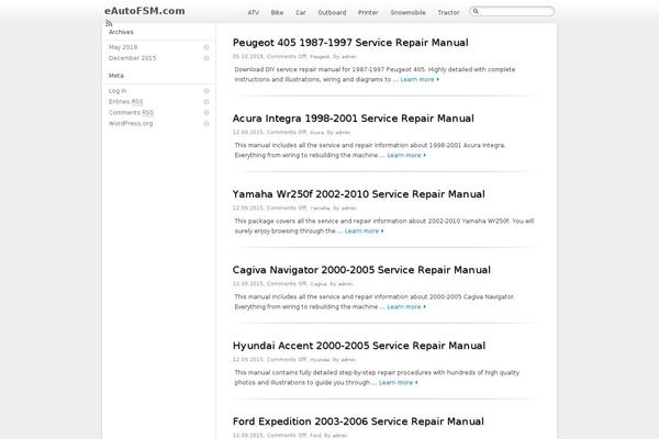 iLost theme site design template sample