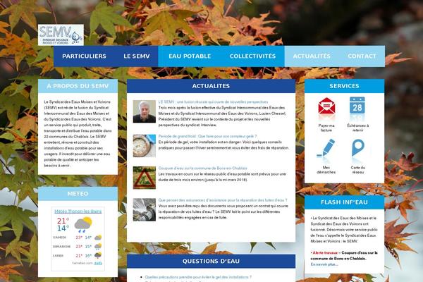 InTouch theme site design template sample