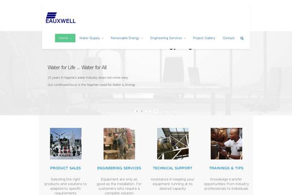 Creativo theme site design template sample