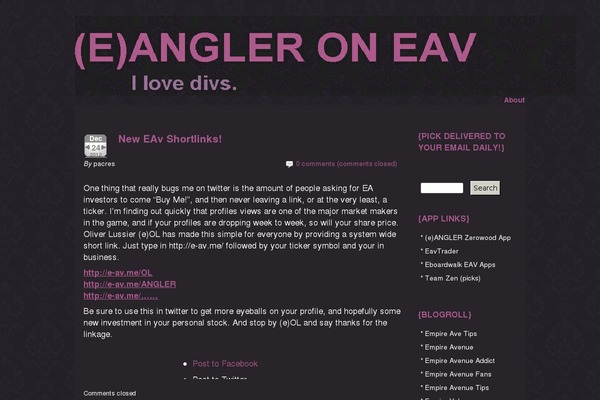 eavproblog.com site used Tsokolate