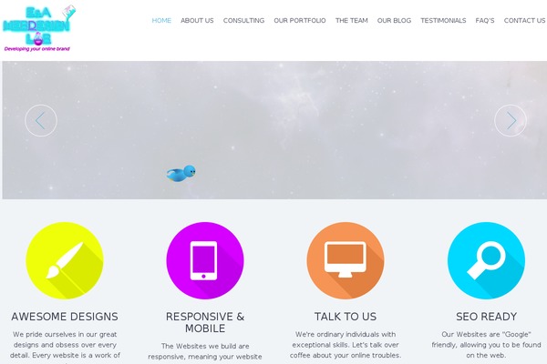 Codeus theme site design template sample