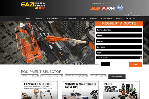 Engrave (Lite) theme site design template sample