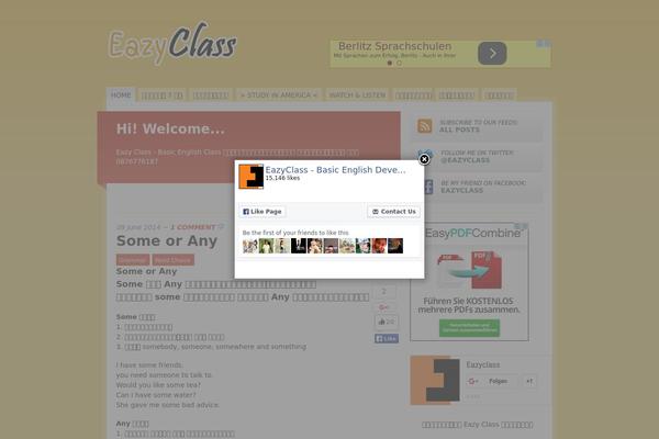 Mainstream theme site design template sample