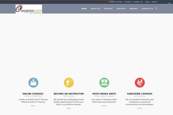 WPLMS theme site design template sample