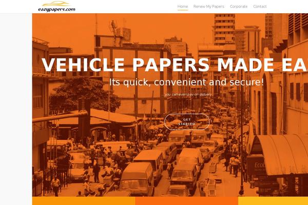 Salient2 theme site design template sample