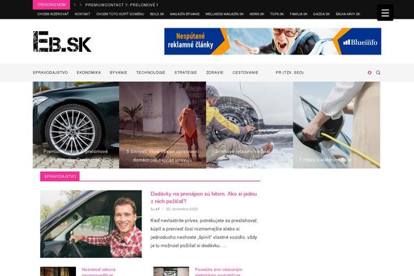 Site using Penci-portfolio plugin