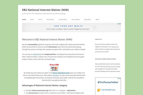 Parallax Pro theme site design template sample