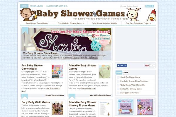 Gazette theme site design template sample