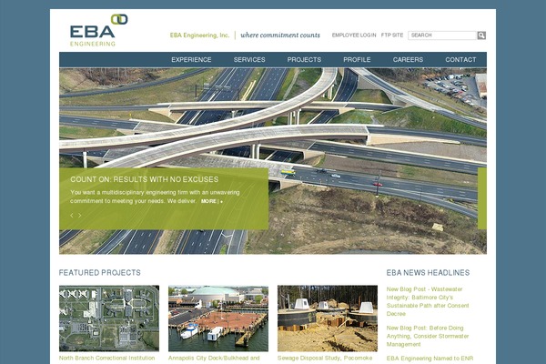 Bridge Child theme site design template sample