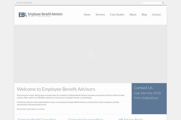 iCompany theme site design template sample