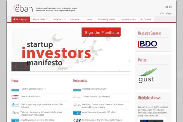 Site using Wp-event-aggregator plugin