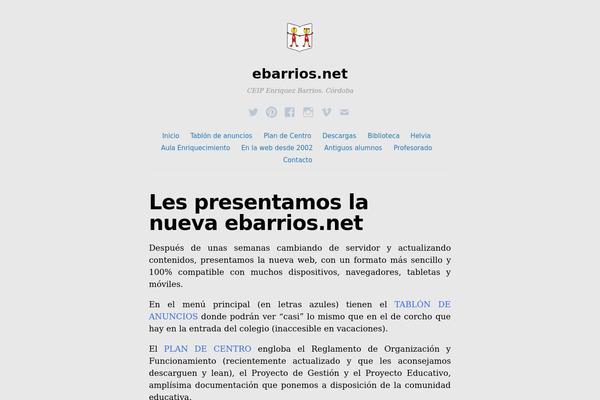 Publish theme site design template sample