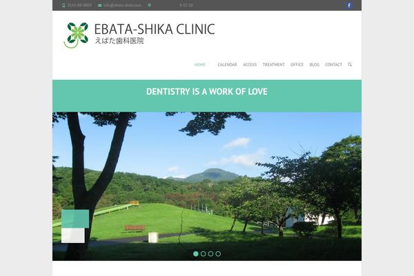 Interface theme site design template sample