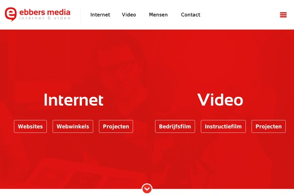 FUZE theme site design template sample