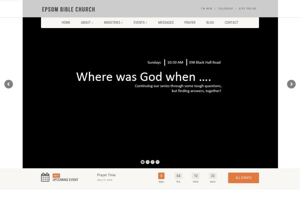 NativeChurch theme site design template sample