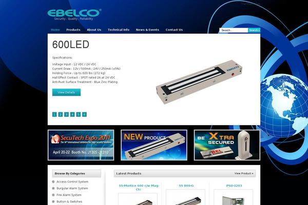 ebelco.com site used Wp Store