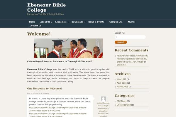 Site using church_admin plugin