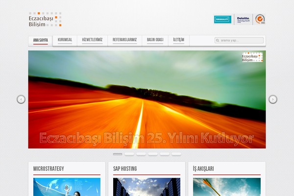 Balance theme site design template sample