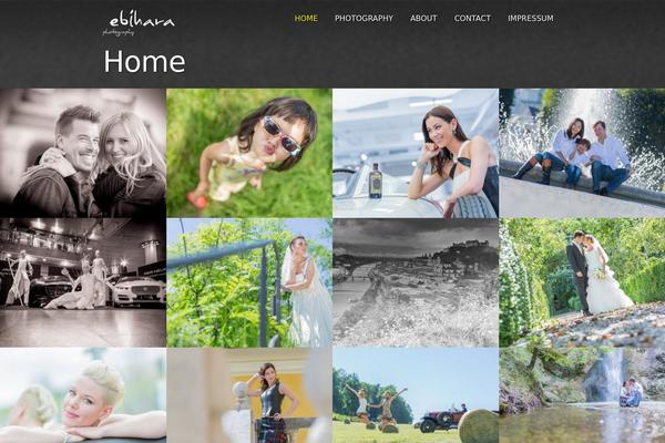 Furies theme site design template sample