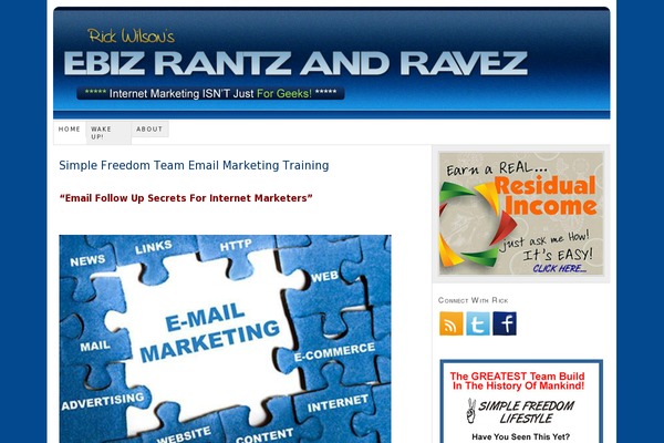 Thesis 1.8 theme site design template sample