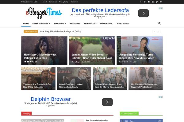 Site using Meks Easy Ads Widget plugin