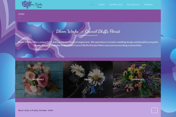 Bridge theme site design template sample