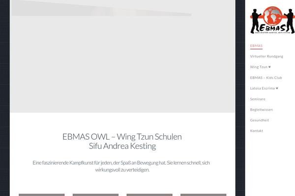 X-child-renew theme site design template sample